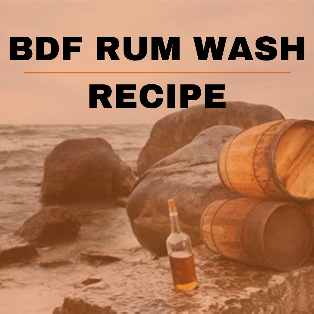BDF Molasses Rum Wash Recipe Brew Distill Ferment