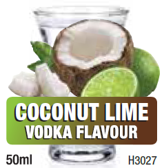 Spirits Unlimited Coconut Lime Vodka 50ml