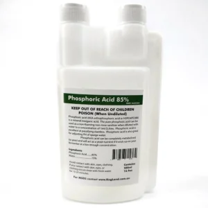 Phosphoric Acid 85% - 500mL Split Chamber Bottle